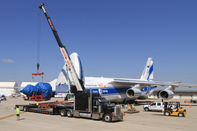 GE entrusts delivery of the world’s largest jet engine to Volga-Dnepr Airlines