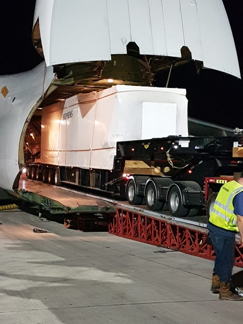 Авиакомпания «Волга-Днепр» и компания Blue Shipping Water совместно выполнили доставку самой мощной турбины компании «Сименс» для одного из ключевых энергетических проектов Афганистана 