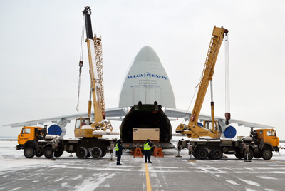 70-Ton Vibration Tester from Shanghai to Russia Marks Start of Volga-Dnepr Airlines’ 25th Anniversary Year 