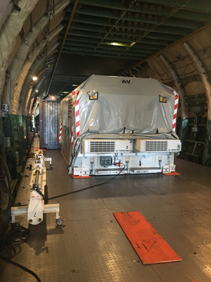 Volga-Dnepr supports the enhancement of global internet coverage with transportation of 6 satellites for OneWeb