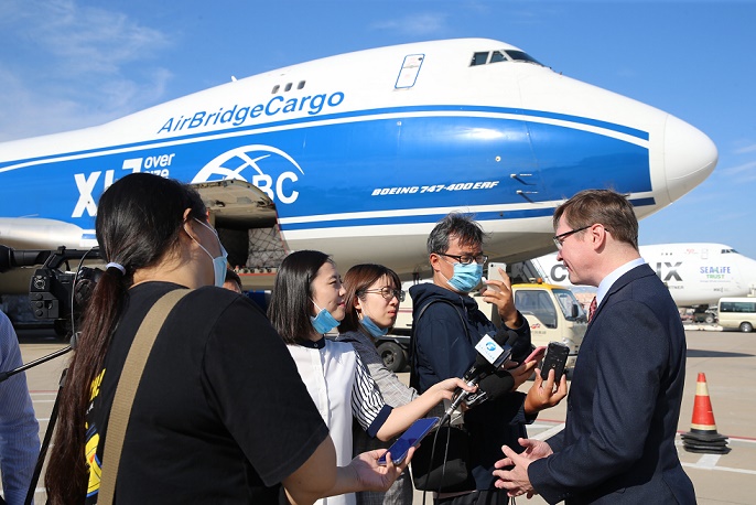 Авиакомпания AirBridgeCargo отмечает 10-летний юбилей выполнения рейсов в Чжэнчжоу  