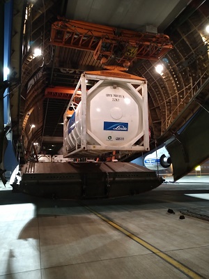 Volga-Dnepr operates three charters to India to help the country in meeting the current oxygen crisis