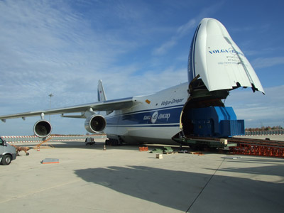 Volga-Dnepr Airlines’ 7-hour airfreight solution saves customer a 20-day sea journey 