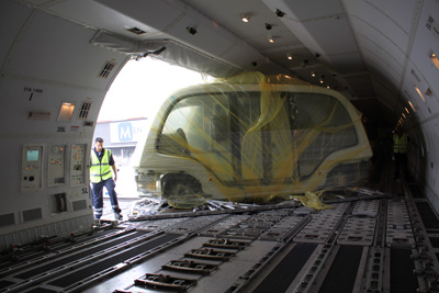 GEODIS opts for AirBridgeCargo’s ‘off-size’ cargo expertise to move prototype autonomous vehicle 