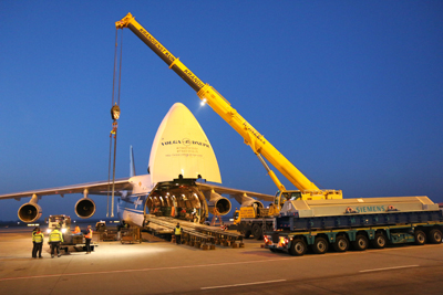 Siemens Uses Volga-Dnepr’s Engineering & Logistics  Centre for Door-to-Door Delivery of 50-Ton Rotor from Germany to India