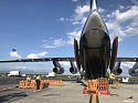 Авиакомпания «Волга-Днепр» перевезла тяжелое машинное оборудование на борту Ил-76ТД-90ВД 
