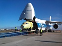 Volga-Dnepr An-124 Delivers Superjet 100 Fuselage to Zhukovsky for Service Life Tests